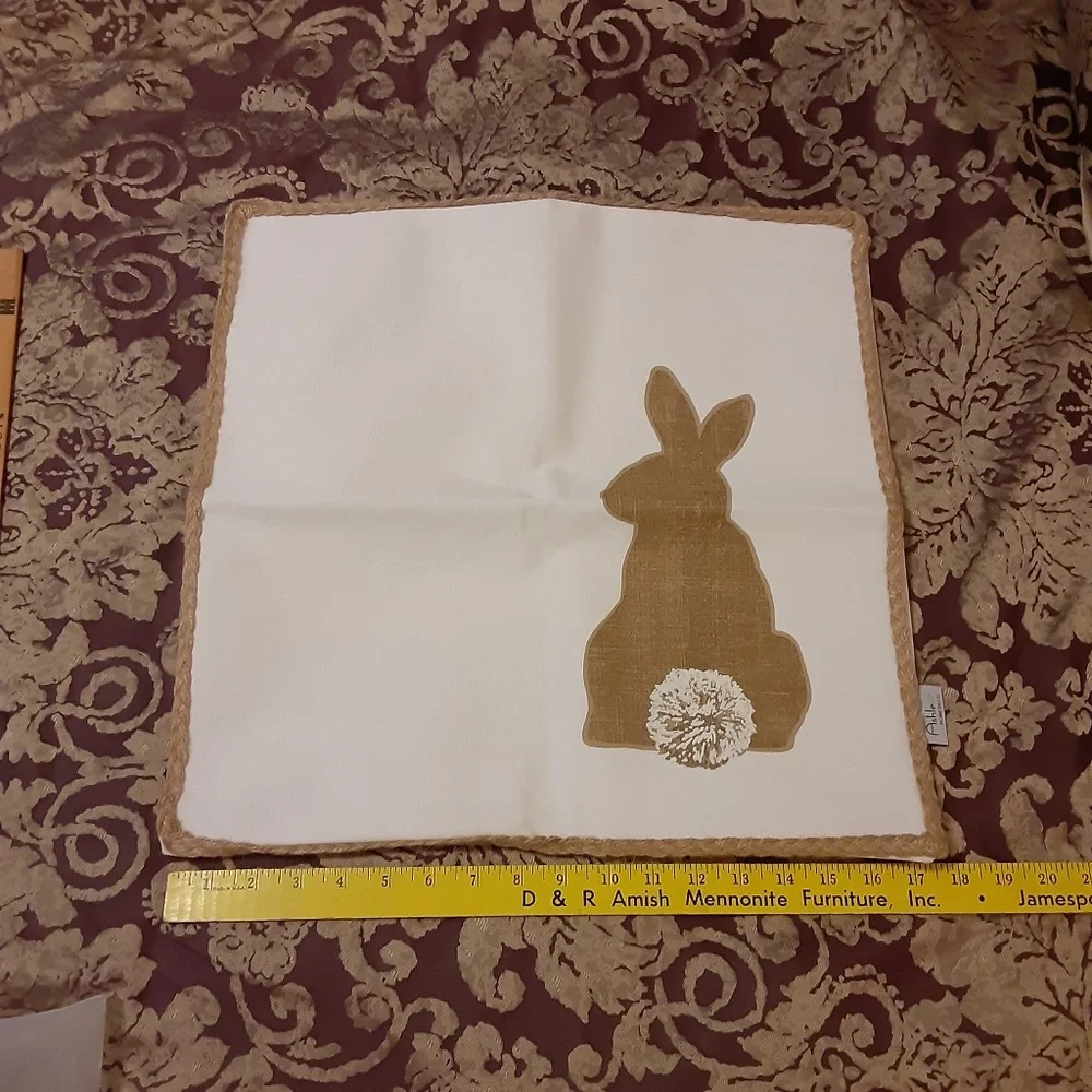 Bunny Rabbit Pillow Covers Set of 4